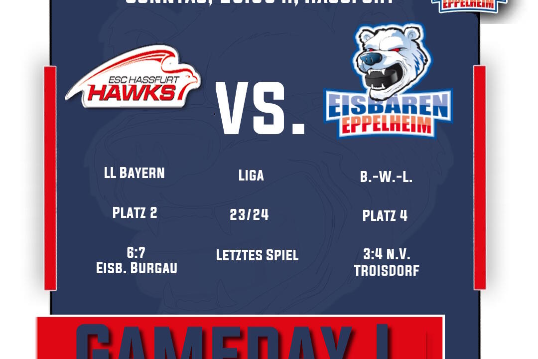 Eisbären testen in Hassfurt